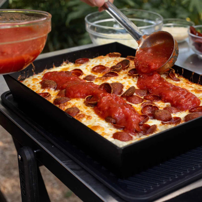 Ooni 13" x 10" Rectangular Medium Detroit-Style Pizza Pan - UU-P26400
