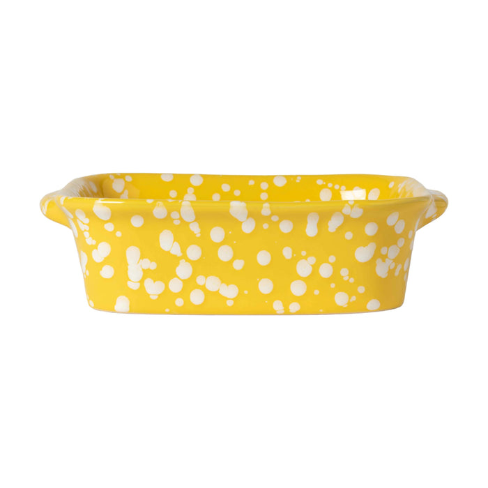 Costa Nova 9.4" Rafaela Square Chamomile Stoneware Baking Dish - VAQ271-CHA