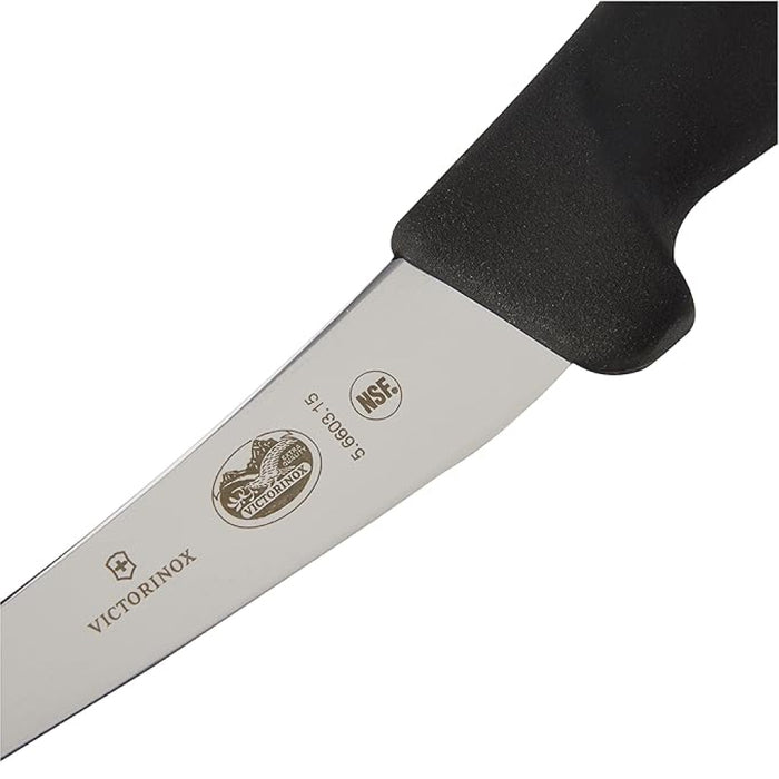 Victorinox Fibrox 6" Semi-Stiff Narrow Boning Knife - 5.6603.15