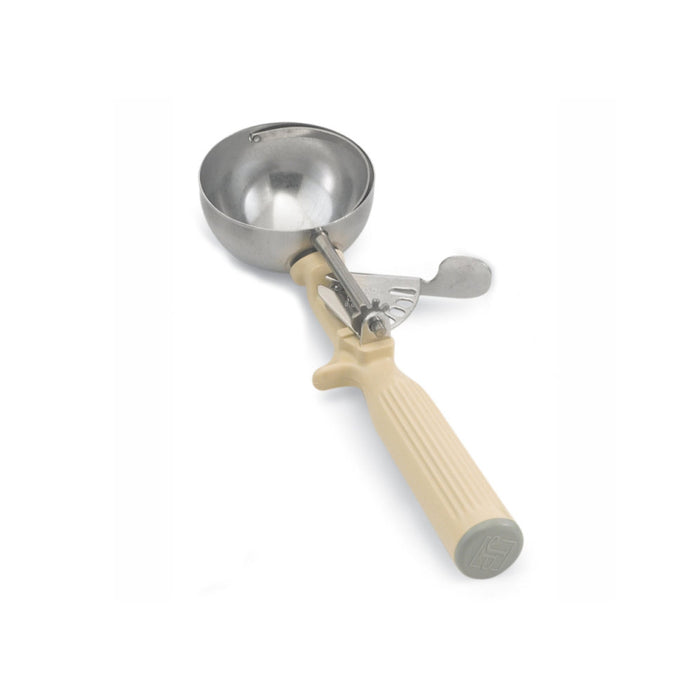 Vollrath 47141 3.25 Oz. Jacob's Pride #10 Ivory Thumb Disher