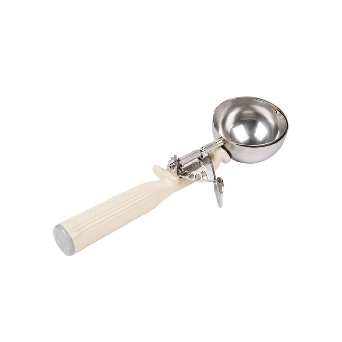 Vollrath 47141 3.25 Oz. Jacob's Pride #10 Ivory Thumb Disher