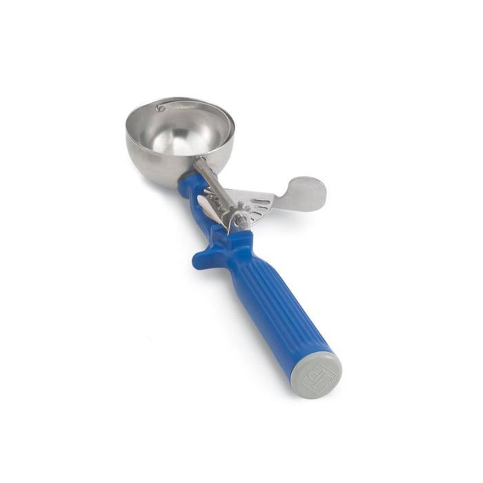 Vollrath 47143 2 Oz. Jacob's Pride #16 Blue Thumb Disher