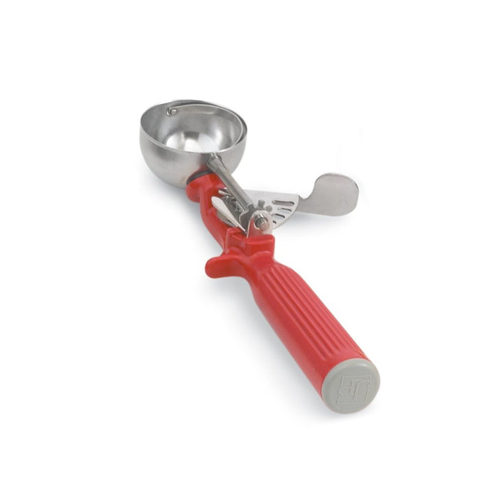 Vollrath 47145 1.33 Oz. Jacob's Pride #24 Red Thumb Disher