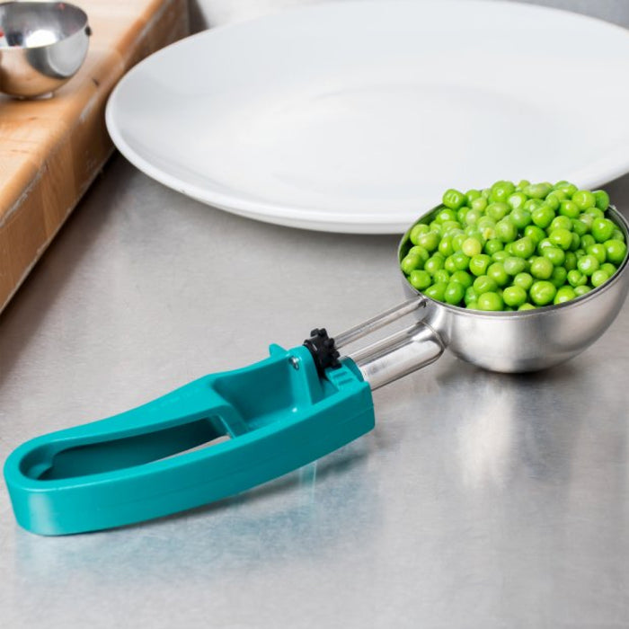 Vollrath 47389 6 Oz. Jacob's Pride #5 Teal Squeeze Disher