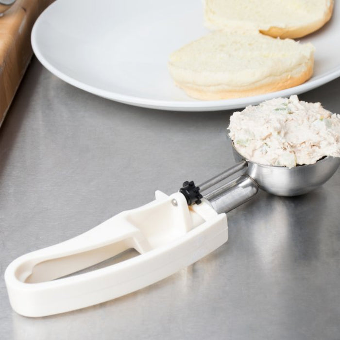 Vollrath 47392 3.2 Oz. Jacob's Pride #10 Ivory Squeeze Disher