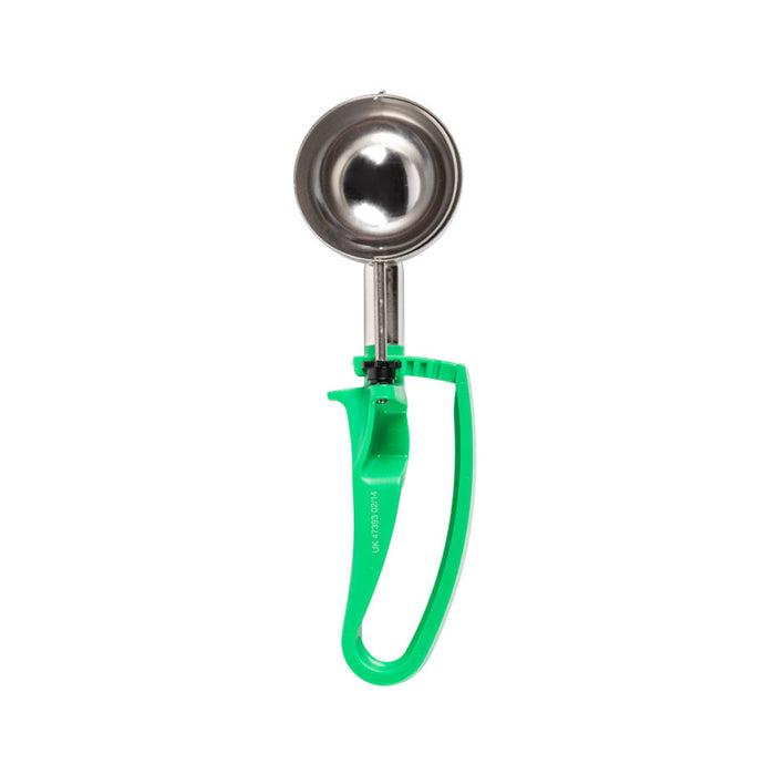 Vollrath 47393 2.8 Oz. Jacob's Pride #12 Green Squeeze Disher