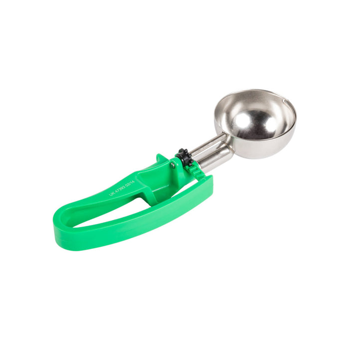 Vollrath 47393 2.8 Oz. Jacob's Pride #12 Green Squeeze Disher