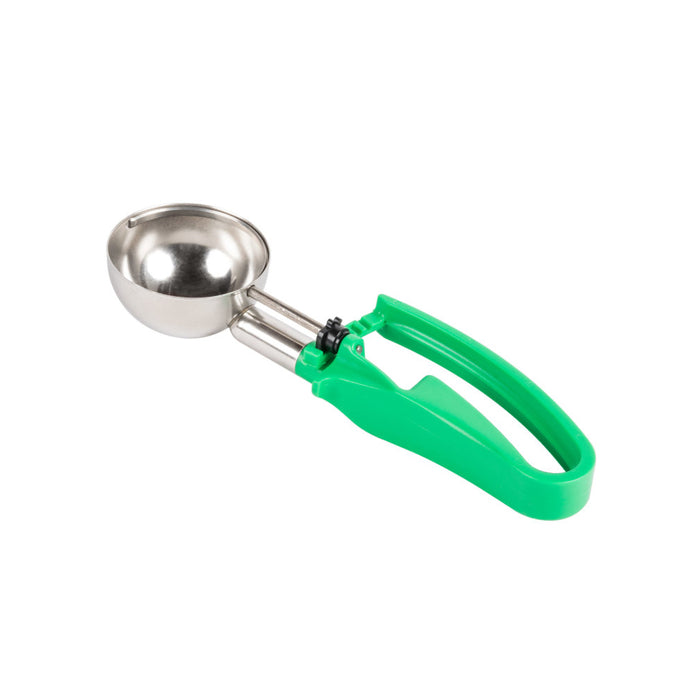 Vollrath 47393 2.8 Oz. Jacob's Pride #12 Green Squeeze Disher