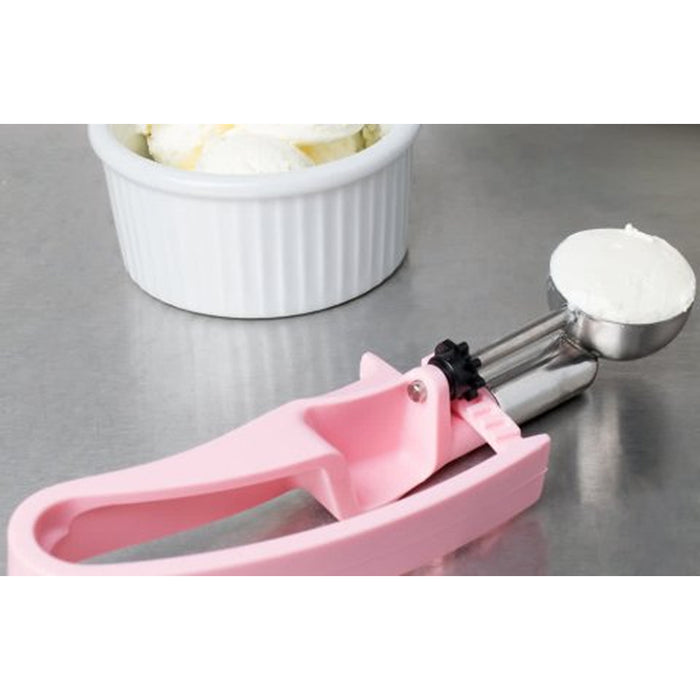 Vollrath 47402 0.54 Oz. Jacob's Pride #60 Pink Squeeze Disher
