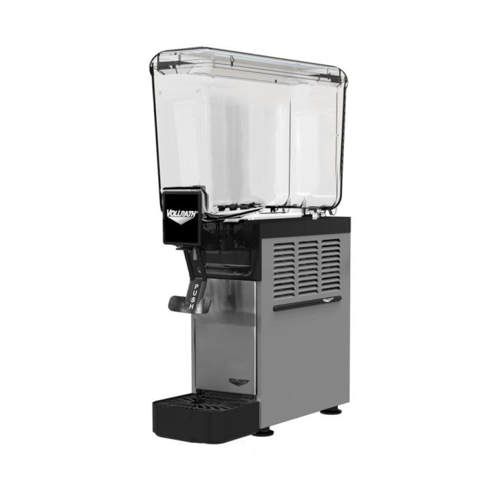 Vollrath VBBC1-37-A 2 Gal. Single Tank Refrigerated Beverage Dispenser with Agitator Circulation
