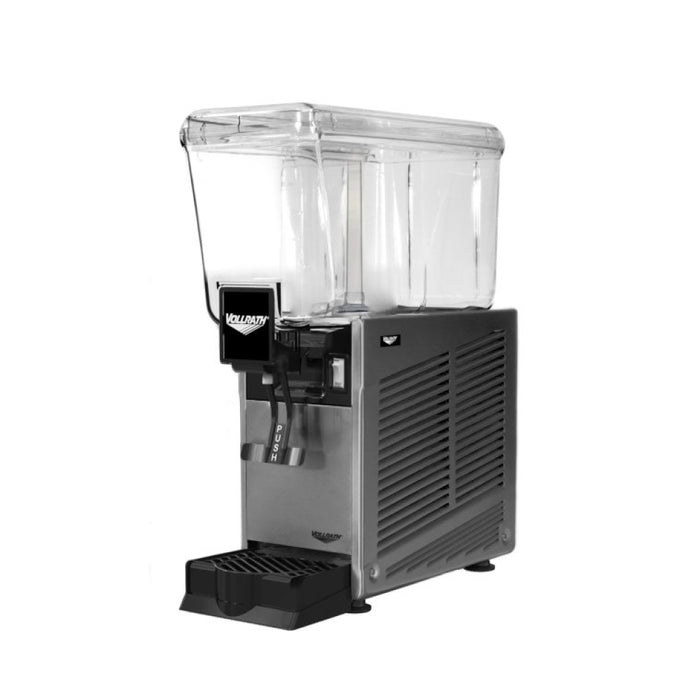 Vollrath VBBD1-37-F 3 Gal. Single Tank Refrigerated Beverage Dispenser with Fountain Spray Circulation
