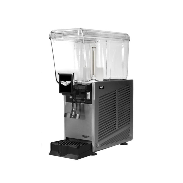 Vollrath VBBD1-37-S 3 Gal. Single Tank Refrigerated Beverage Dispenser with Stirring Paddle Circulation