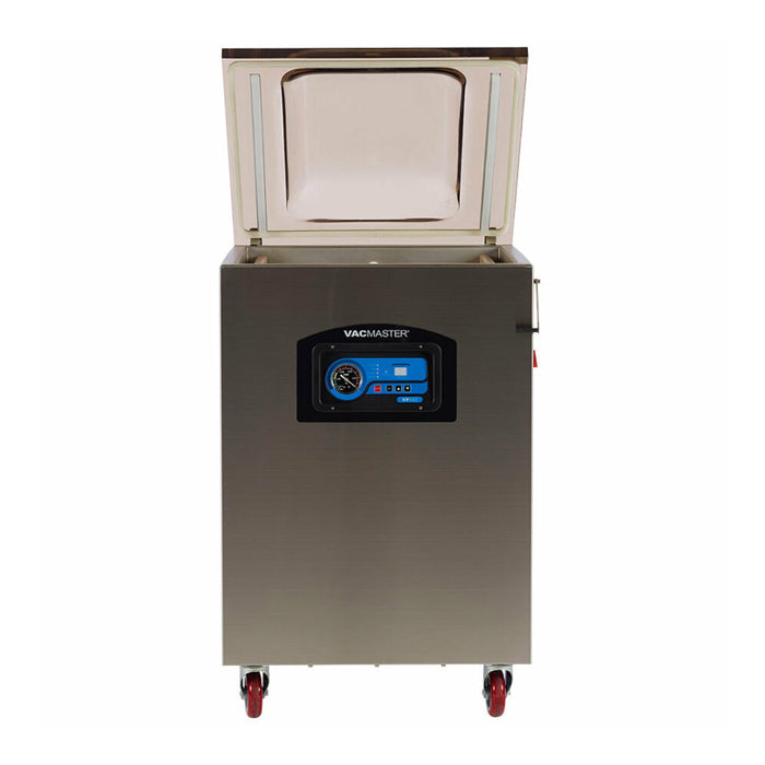 VacMaster VP540 High Volume Commercial Chamber Vacuum Sealer with Two 20” Seal Bars with Double Seal Wire