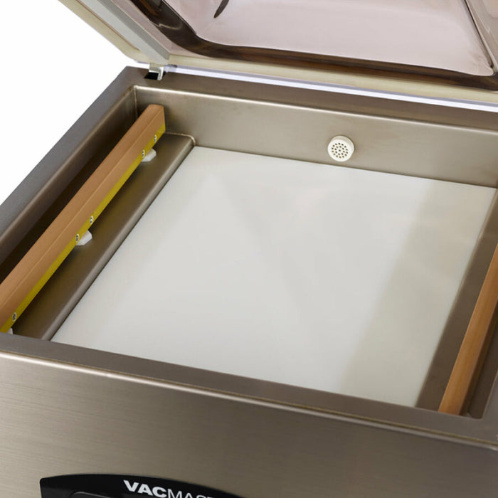 VacMaster VP540 High Volume Commercial Chamber Vacuum Sealer with Two 20” Seal Bars with Double Seal Wire