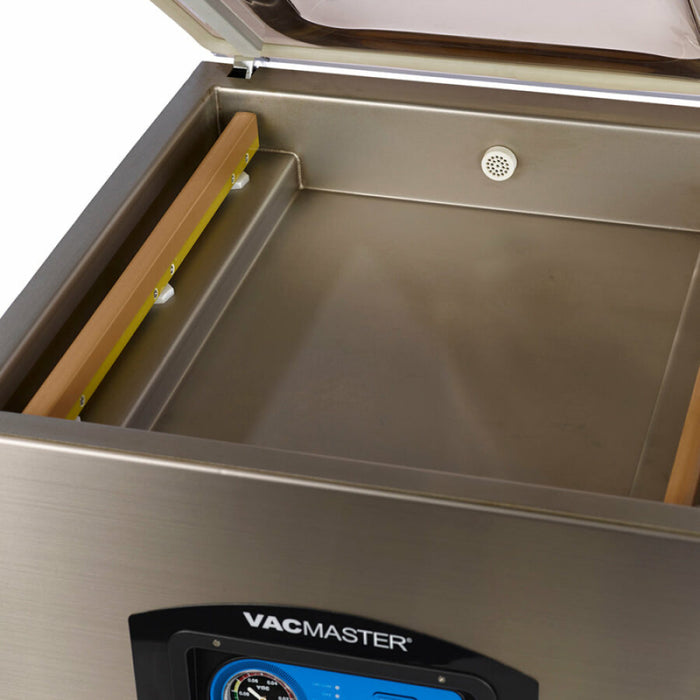 VacMaster VP540 High Volume Commercial Chamber Vacuum Sealer with Two 20” Seal Bars with Double Seal Wire