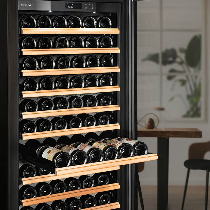 EuroCave V-PRE2-L PV 11/1 27" La Premiere Single Zone Glass Wine Cabinet - 166 Bottles