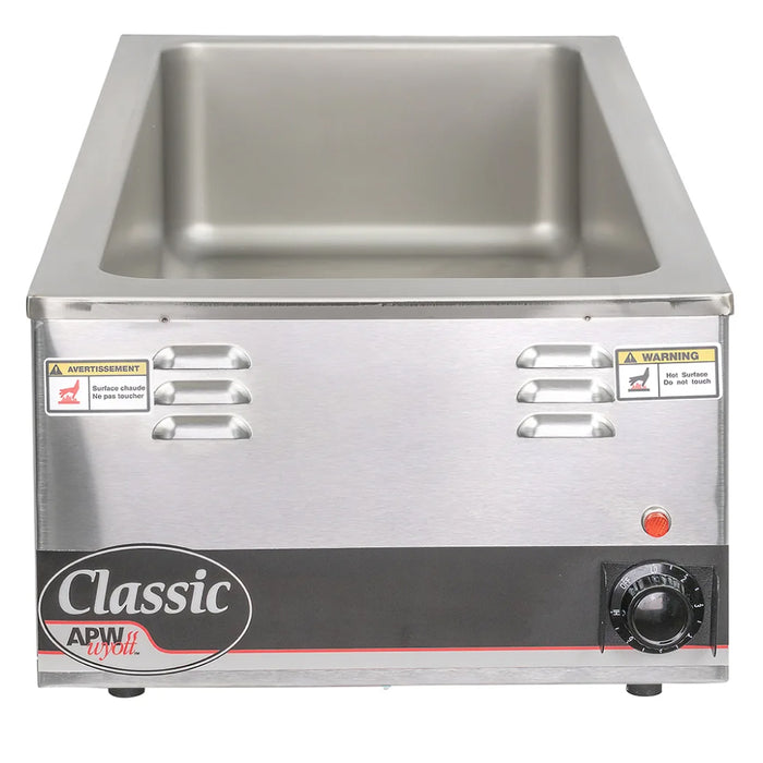 APW Wyott W-43Vi 4/3 Size Pan Food Warmer - 120V/1500W