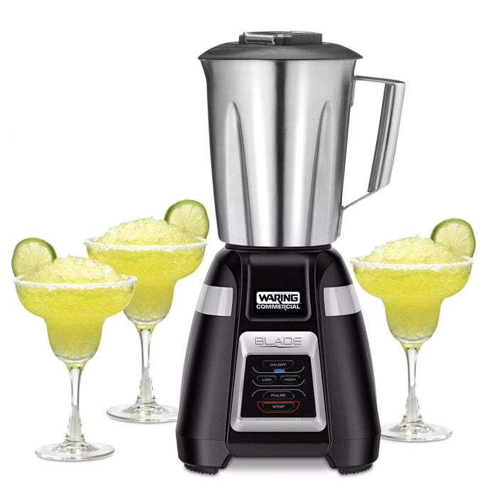 Waring Commercial BB320S 48 Oz. Stainless Steel Blender with Electronic Touchpad Control - 120V/820W