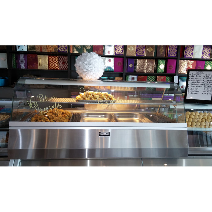 Igloo 31.5" Curved Glass Countertop Display Warmer - HDCD2