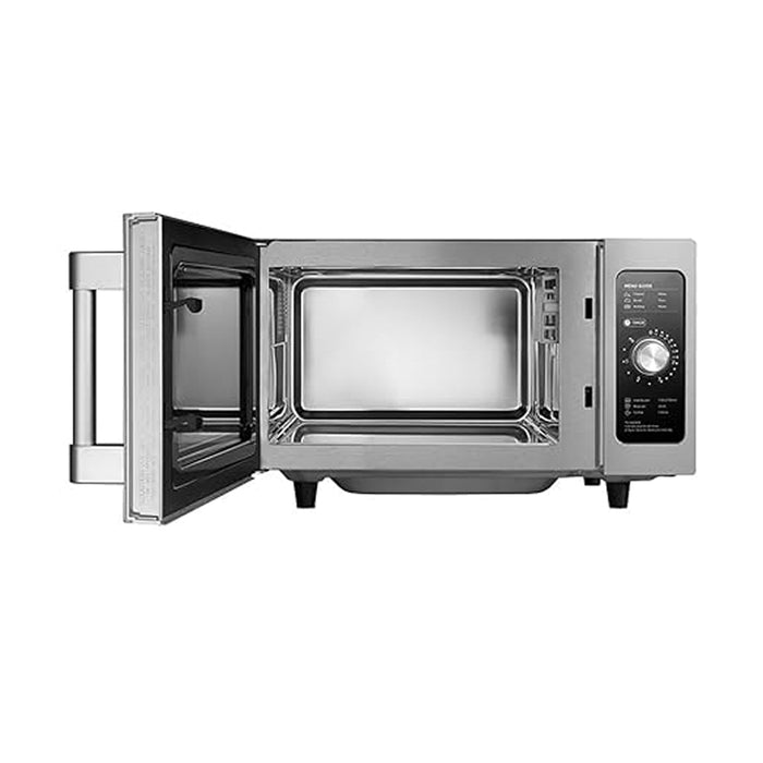 Midea 1025F0A Light-Duty Commercial Microwave Oven with Dial Control - 1000W