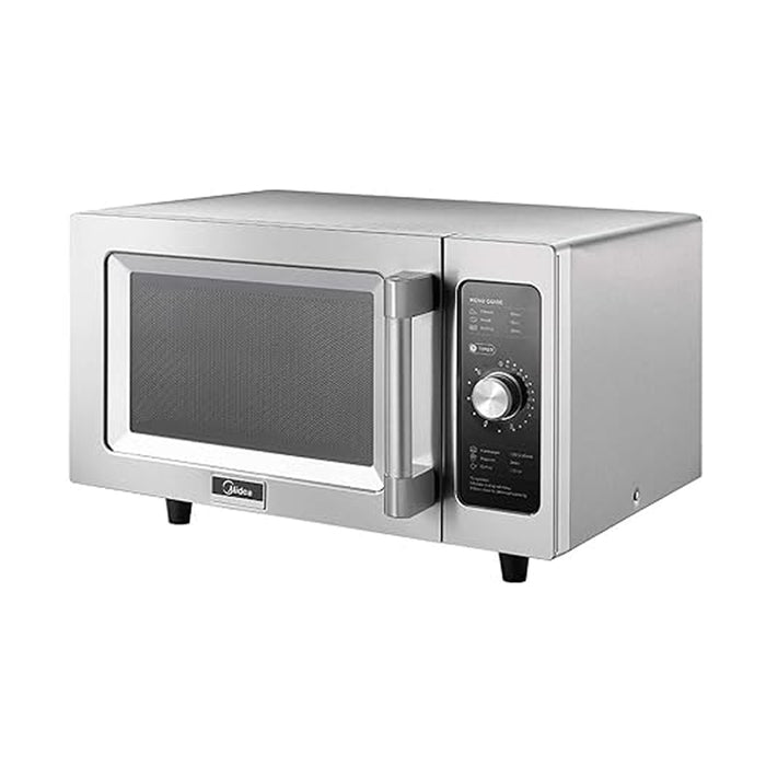 Midea 1025F0A Light-Duty Commercial Microwave Oven with Dial Control - 1000W