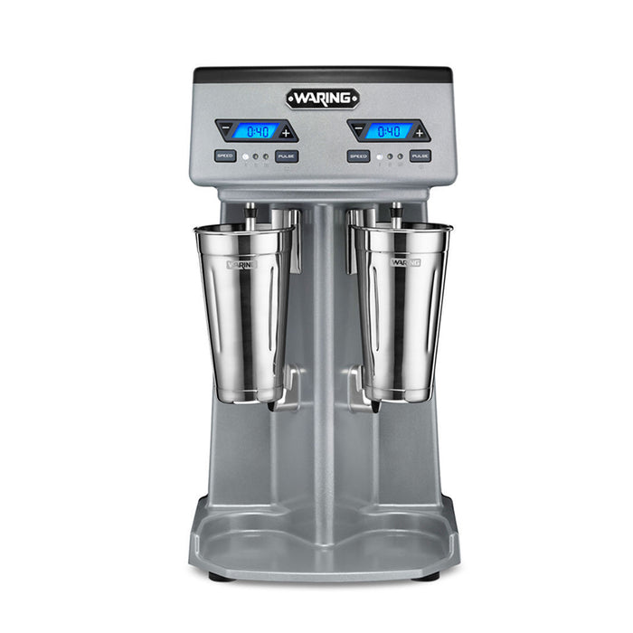 Waring Heavy Duty Double Spindle Drink Mixer With Timer - WDM240TX