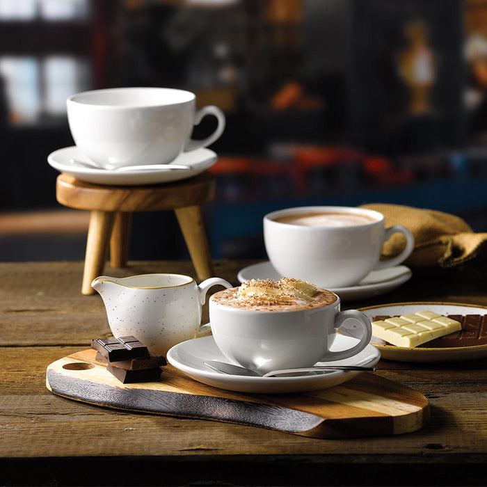 Churchill 8 Oz. Super Vitrified Cafe Cappuccino Cup - 24/Case - WH CB201