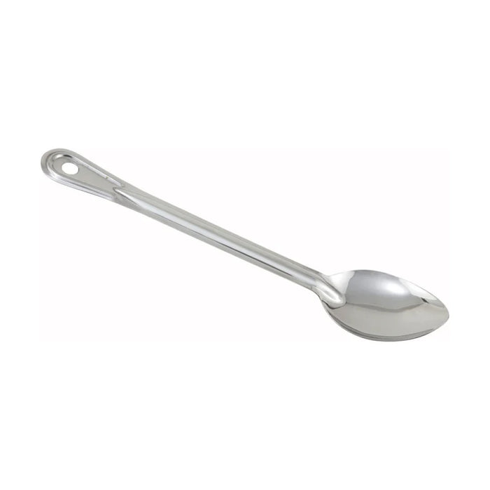 Winco BSOT-13 13" Stainless Steel Solid Basting Spoon