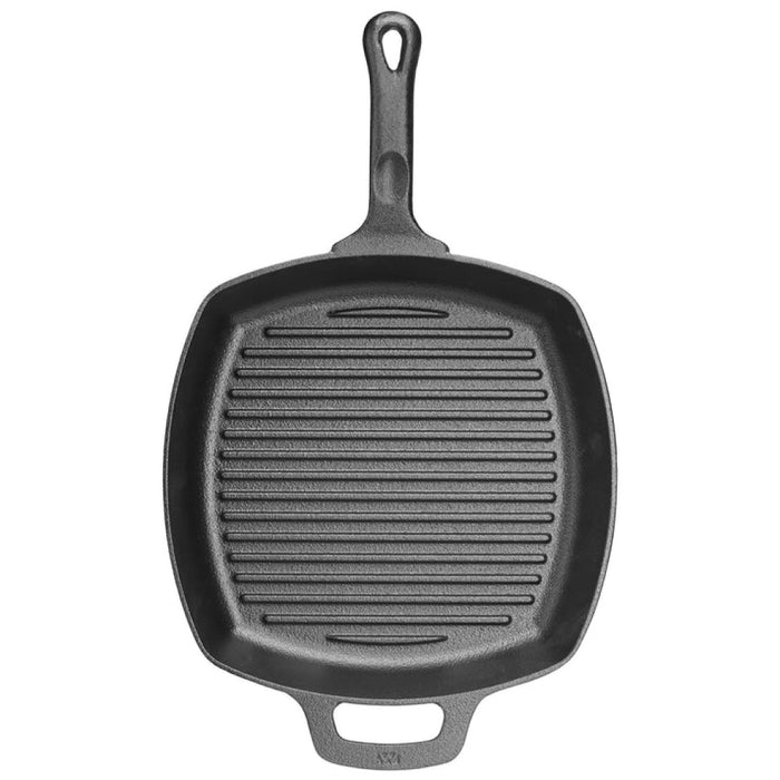 Winco CAGP-10S 10.5" Square FireIron Cast Iron Grill Pan