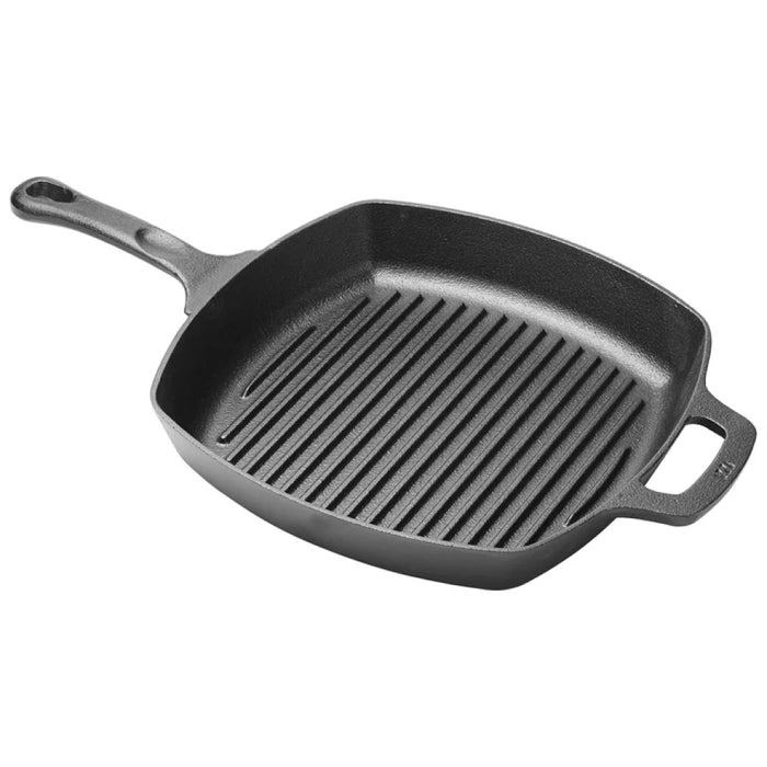 Winco CAGP-10S 10.5" Square FireIron Cast Iron Grill Pan