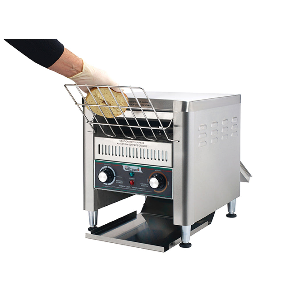 Winco ECT300 Spectrum Electric Countertop Conveyor Toaster with 2.5