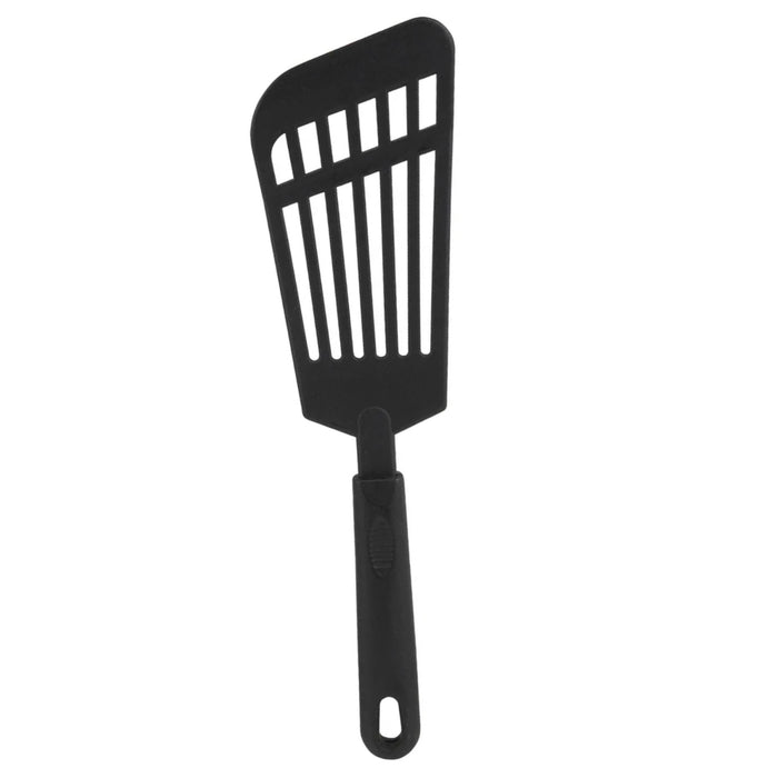 Winco NC-RS 12" Nylon Black Fish Spatula