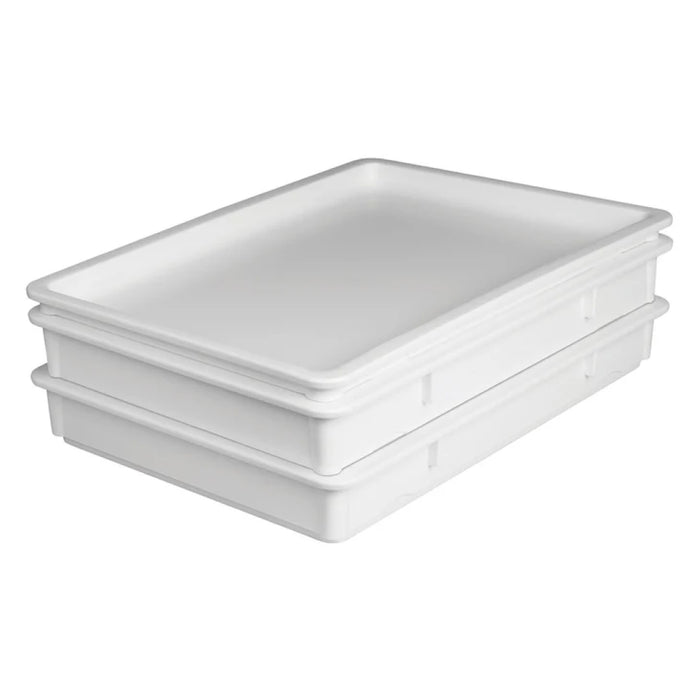 Winco 25.6″ X 18″ X 1.6″ Polypropylene Pizza Dough Box Cover - PL-36NC