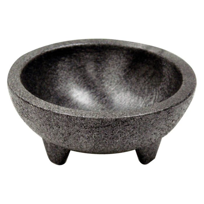 Winco PMSB-10 10 Oz. Molcajete Salsa Bowl