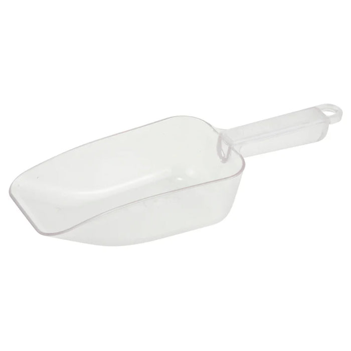 Winco PS-20 20 Oz. Clear Polycarbonate Scoop