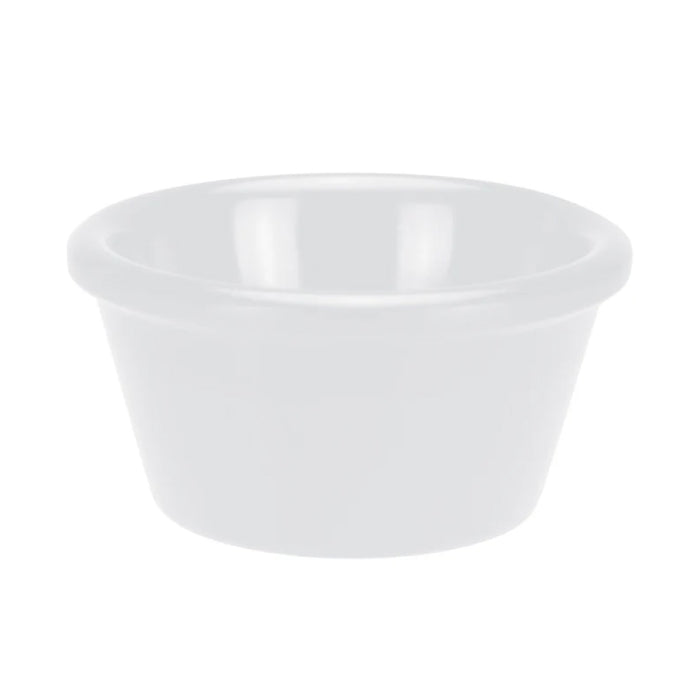 Winco RP-1W 1.5 Oz Plain White Melamine Ramekin