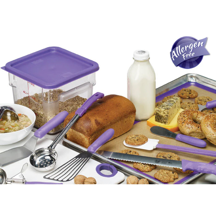 Winco TWP-31P 3.6" x 1.25" Stainless Steel Blade Allergen-Free Sandwich Spreader