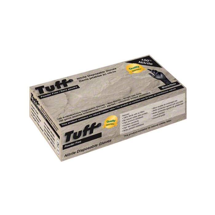 Wayne Safety Extra Large Nitrile Medical-Grade Exam Gloves - 100/Case