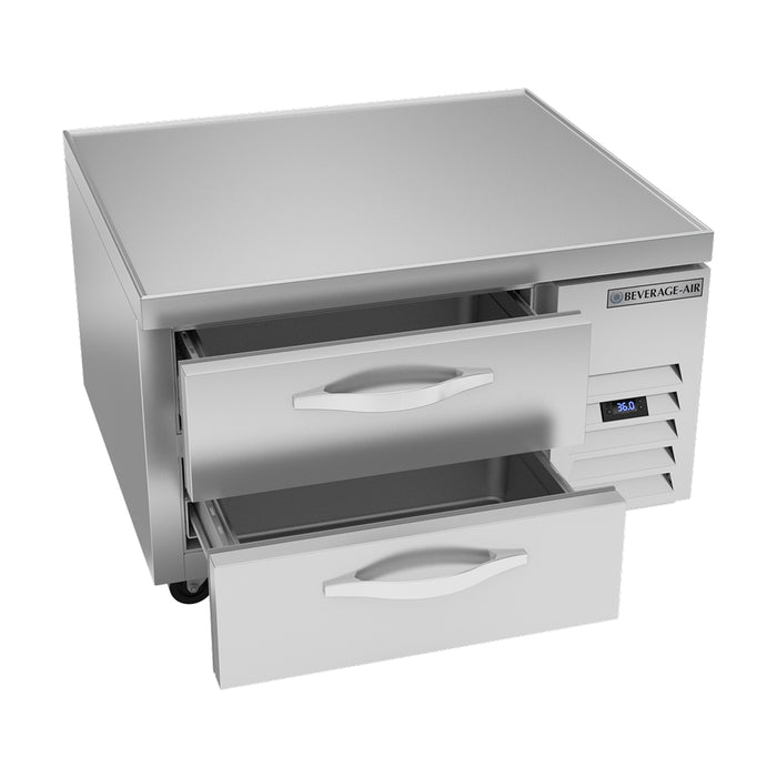 Beverage-Air WTRCS36HC 36" 2-Drawer Chef Base Refrigerator
