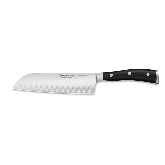 Wusthof Classic Ikon 7-Piece Black Knife Block Set - 1090370601
