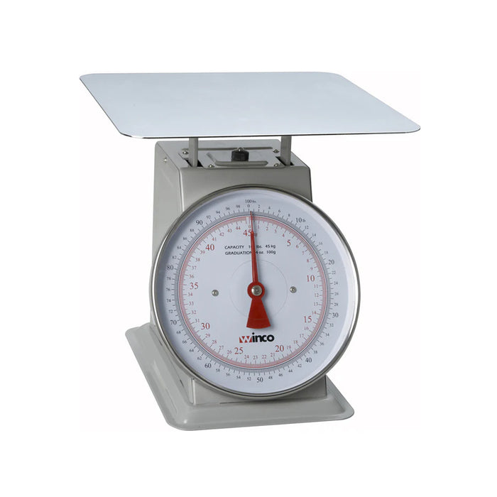 Winco SCAL-9100 100 Lb. / 45 Kg. Receiving Scale