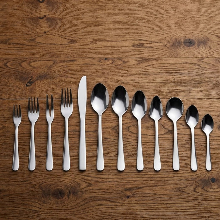 Winco 0082-08 7" Windsor Stainless Steel Dinner Knife - 12/Case