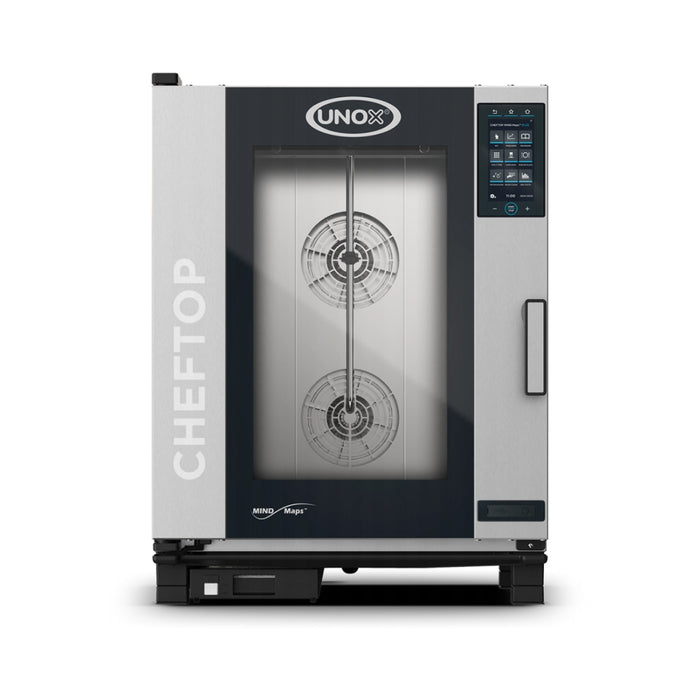 Unox XAVC-1011-EPRM ChefTop MIND.Maps Plus Electric Countertop Combi Oven - 208-240V, 3 Ph - 10 Trays/GN 1/1