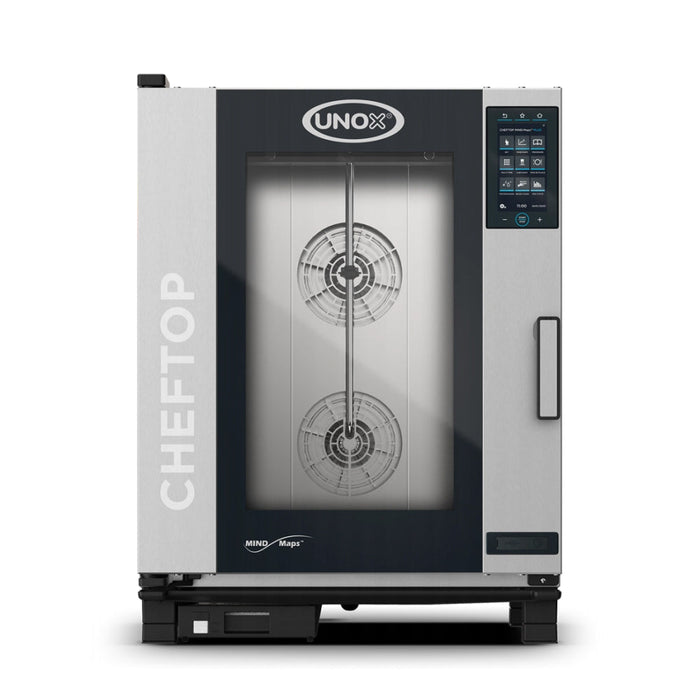 Unox XAVC-1011-GPRM ChefTop MIND.Maps Plus Natural Gas Countertop Combi Oven with 120V, 1 Ph - 10 Trays/GN 1/1