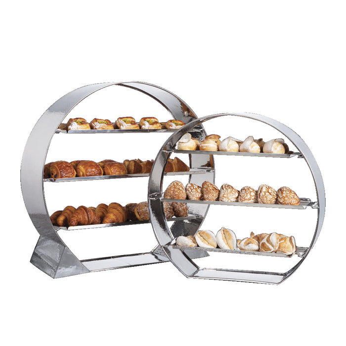 Spring USA 30" 3-Tier Xcessories Stainless Steel Large Display Wheel - XC3255