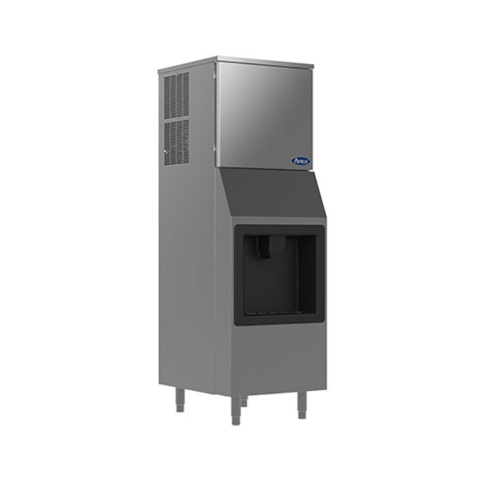 Atosa YDS0350A-161 23" Air Cooled Hotel Full Cube Ice Machine & Dispenser - 350 Lbs.