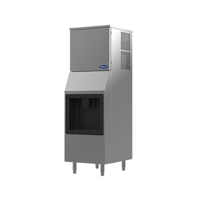 Atosa YDS0350A-161 23" Air Cooled Hotel Full Cube Ice Machine & Dispenser - 350 Lbs.