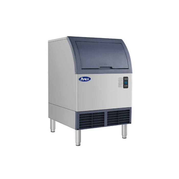 Atosa YRU0280A-161 24.25" Air Cooled Undercounter Half-Diced Cube Ice Machine - 280 Lbs.