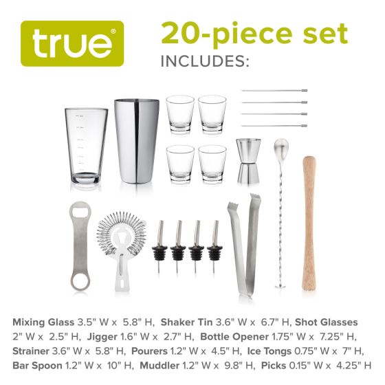 Nella 20 Piece Barware Set - 10679