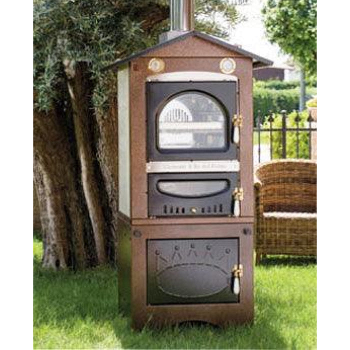 Clementi SMILE Outdoor Wood Fired Oven - Copper / Ramato